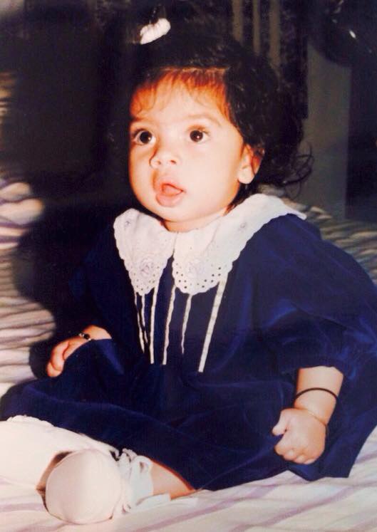 Tanya Hope childhood photo