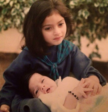 Tanya Hope with elder sister Amanda