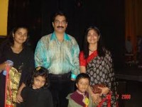 Unni menon family photo