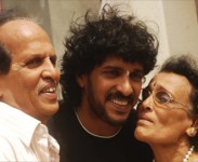Upendra with parents