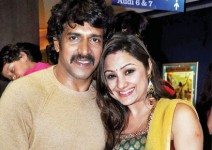 Upendra with wife priyanka