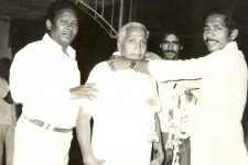 V k ramesh (right) with Babulnath(middle)