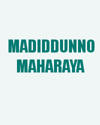 Madiddunno Maharaya